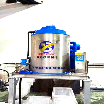 自動1つの2 3 5薄片の氷メーカー機械10トン3P 380Volt 50Hz