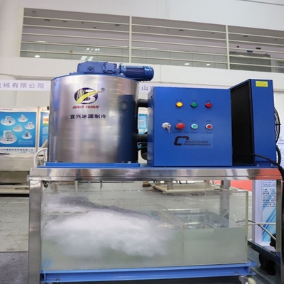 自動1つの2 3 5薄片の氷メーカー機械10トン3P 380Volt 50Hz
