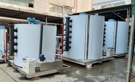 機械SUS304を作る産業40tons毎日出力新しい水氷の薄片