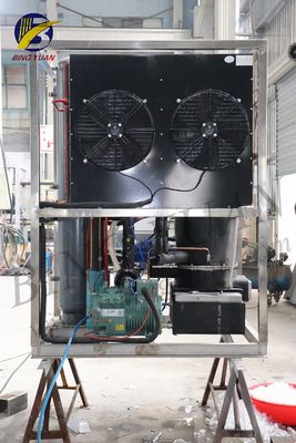 R404A 200V 35mm 1トンの氷の管メーカー機械