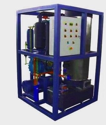 R404A 4.5KW 220のボルト1TPDの氷の管メーカー機械